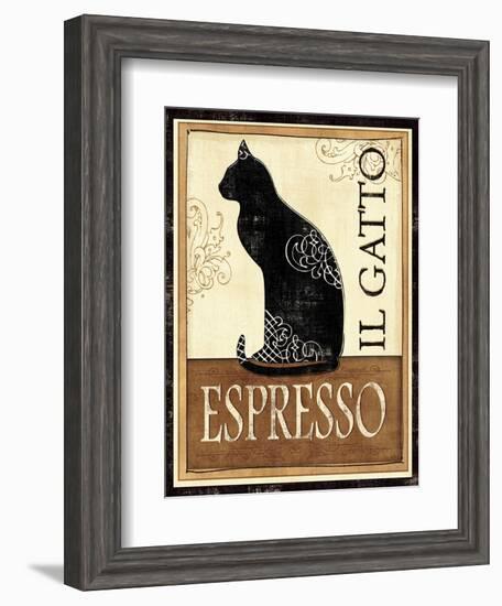 Il Gatto-Veronique Charron-Framed Art Print