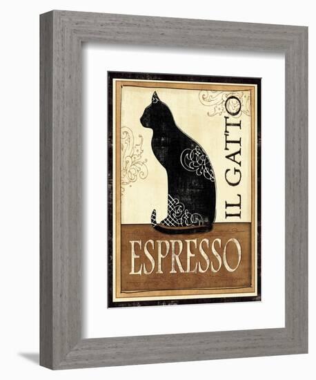 Il Gatto-Veronique Charron-Framed Art Print