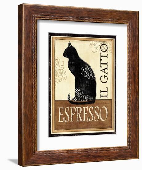 Il Gatto-Veronique Charron-Framed Art Print