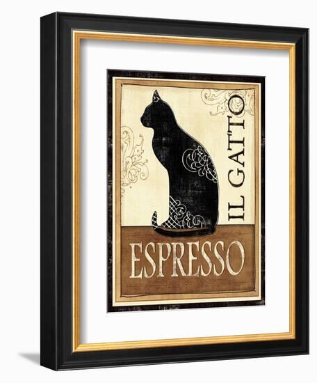 Il Gatto-Veronique Charron-Framed Art Print