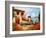 Il Giardino Rosso-Guido Borelli-Framed Art Print