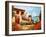 Il Giardino Rosso-Guido Borelli-Framed Art Print