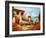 Il Giardino Rosso-Guido Borelli-Framed Art Print