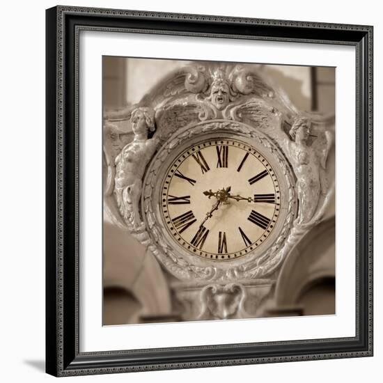 il Grande Orologio #2 Color-Alan Blaustein-Framed Photographic Print