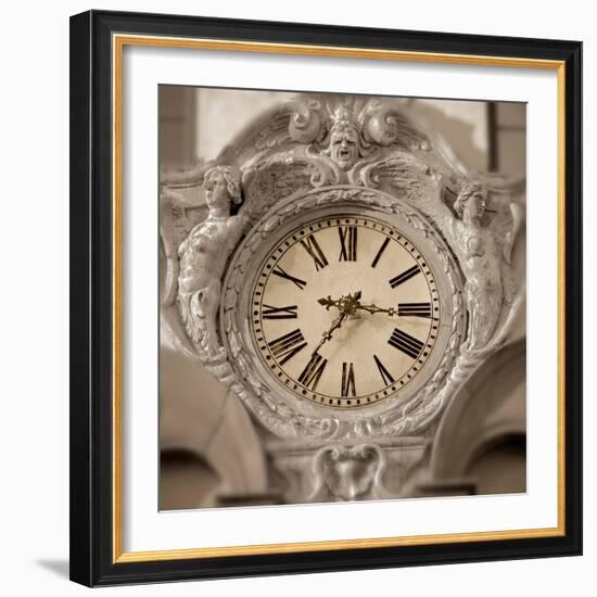 il Grande Orologio #2 Color-Alan Blaustein-Framed Photographic Print