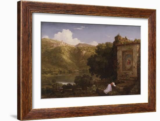 Il Penseroso, 1845-Thomas Cole-Framed Giclee Print