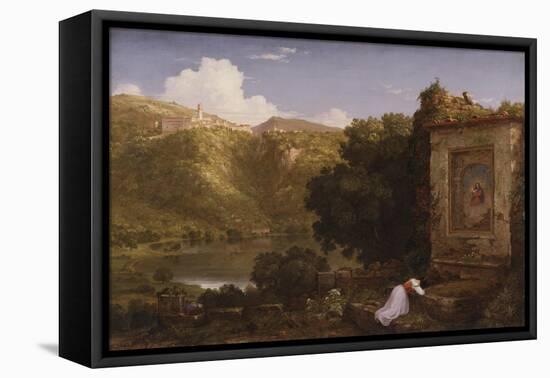 Il Penseroso, 1845-Thomas Cole-Framed Premier Image Canvas