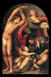 St. Sebastian, St. Roch and St. Catherine, il Pordenone, 1535. Venice, Italy-il Pordenone Sacchis-Mounted Art Print