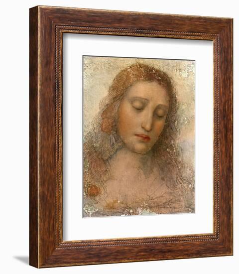 Il Redentore-Leonardo da Vinci-Framed Premium Giclee Print