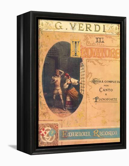 Il Trovatore by G. Verdi, c.1923-null-Framed Premier Image Canvas