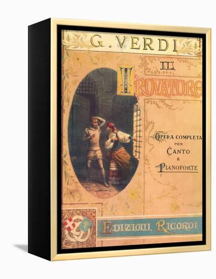 Il Trovatore by G. Verdi, c.1923-null-Framed Premier Image Canvas