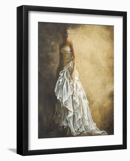 Il vestito bianco-Andrea Bassetti-Framed Art Print