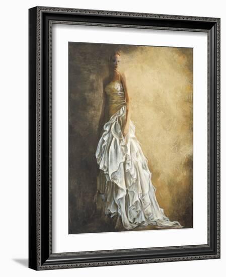 Il vestito bianco-Andrea Bassetti-Framed Art Print