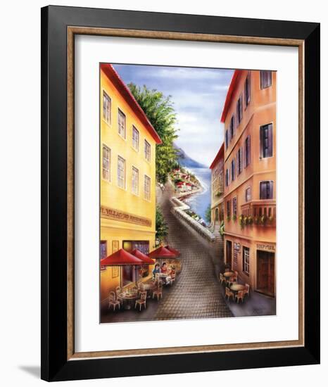 Il Villaggio-R. Magrini-Framed Art Print