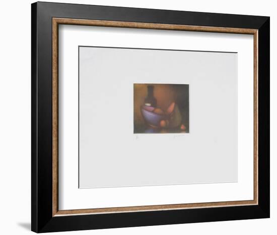 Il y a une fraise-Laurent Schkolnyk-Framed Limited Edition