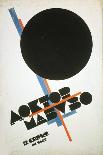 Poster for the Film Doctor Mabuso, 1922-Il'ya Chashnik-Mounted Giclee Print
