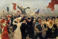 The Demonstration of 17th October, 1905, C1900-1930-Il'ya Repin-Giclee Print