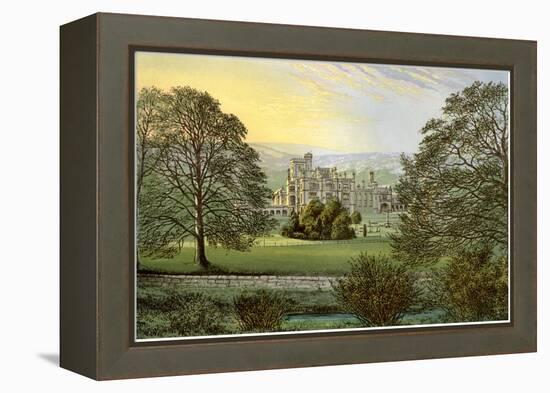 Ilam Hall, Staffordshire, Home of the Hanbury Family, C1880-Benjamin Fawcett-Framed Premier Image Canvas