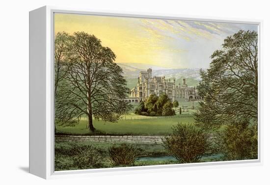 Ilam Hall, Staffordshire, Home of the Hanbury Family, C1880-Benjamin Fawcett-Framed Premier Image Canvas