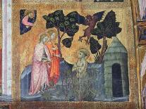 The Annunciation, Fresco from the Porziuncola, 1393-Ilario da Viterbo-Framed Premier Image Canvas