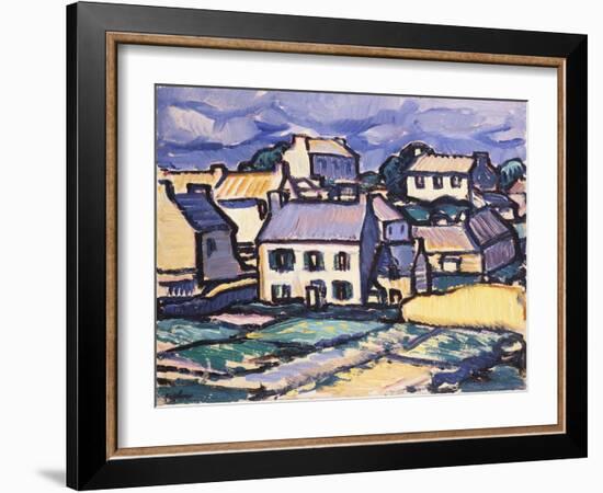 Ile De Brehat, Brittany-Samuel John Peploe-Framed Giclee Print