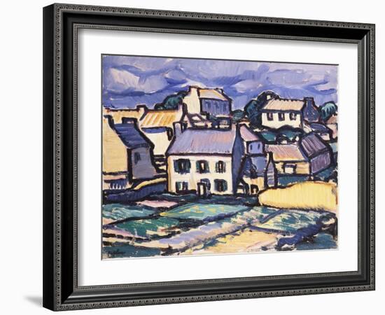 Ile De Brehat, Brittany-Samuel John Peploe-Framed Giclee Print