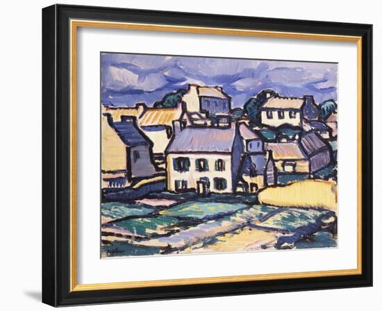 Ile De Brehat, Brittany-Samuel John Peploe-Framed Giclee Print