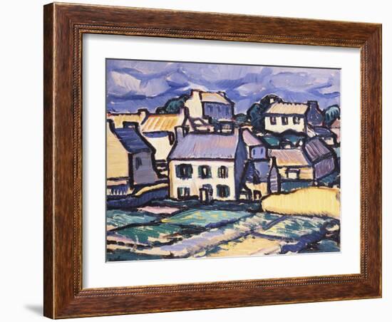 Ile de Brehat, Brittany-Samuel John Peploe-Framed Giclee Print