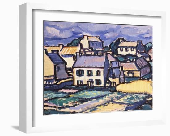 Ile de Brehat, Brittany-Samuel John Peploe-Framed Giclee Print