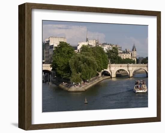 Ile De La Cite, Paris, France-Sergio Pitamitz-Framed Photographic Print