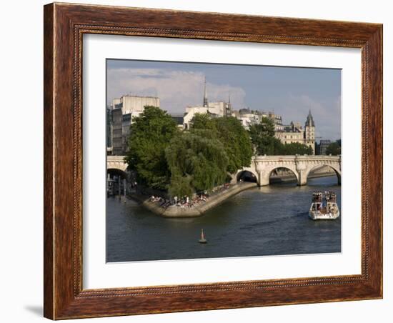 Ile De La Cite, Paris, France-Sergio Pitamitz-Framed Photographic Print