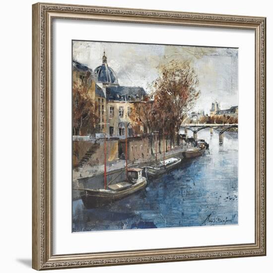 Ile de la Cité, Paris-Marti Bofarull-Framed Art Print