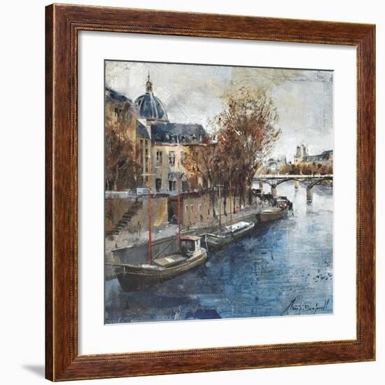 Ile de la Cité, Paris-Marti Bofarull-Framed Art Print