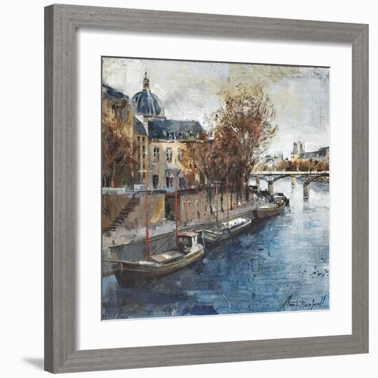 Ile de la Cité, Paris-Marti Bofarull-Framed Art Print