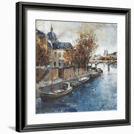 Ile de la Cité, Paris-Marti Bofarull-Framed Art Print