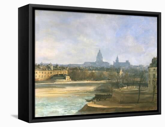 Ile De La Cite, Paris-Antoine Vollon-Framed Premier Image Canvas