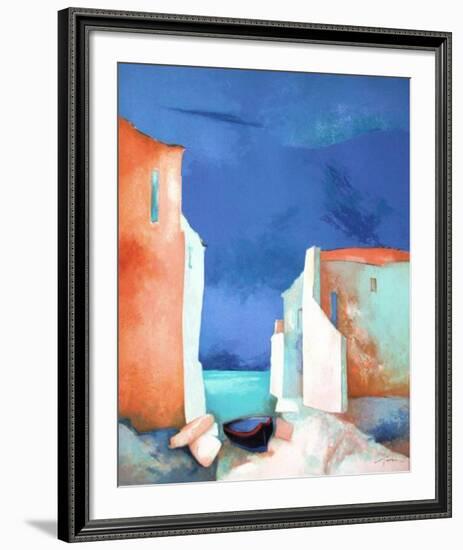 Ile Rousse-Claude Gaveau-Framed Limited Edition