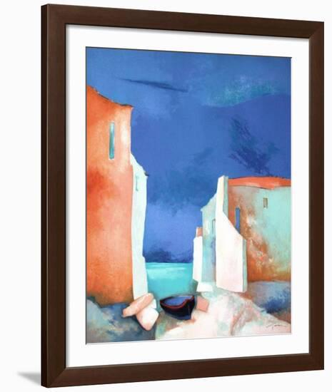 Ile Rousse-Claude Gaveau-Framed Limited Edition