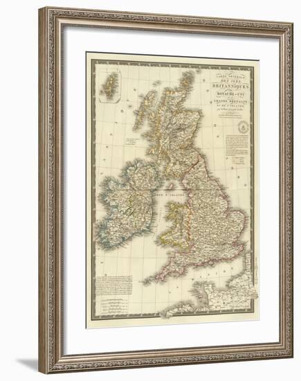 Iles Britanniques, c.1828-Adrien Hubert Brue-Framed Art Print