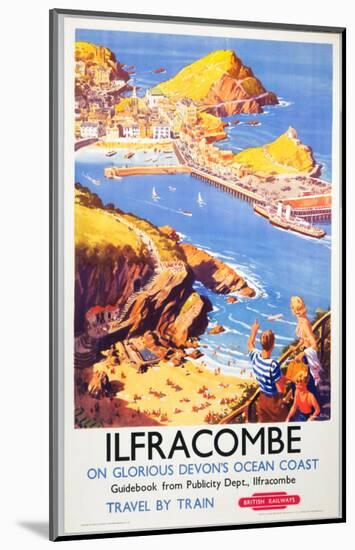 Ilfracombe, BR-null-Mounted Art Print