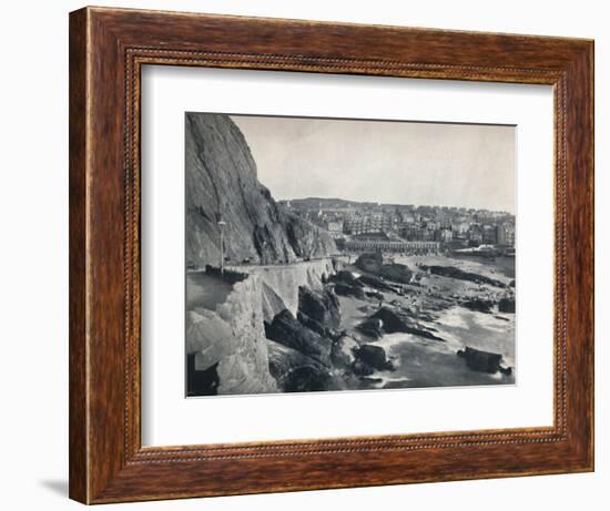 'Ilfracombe - General View, Showing Capstone Parade', 1895-Unknown-Framed Photographic Print