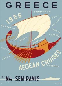 Greece - Aegean Cruises - by M/V Semiramis - Greek islands, including Skiathos, Delos, Skyros, Milo by Ilissos N^