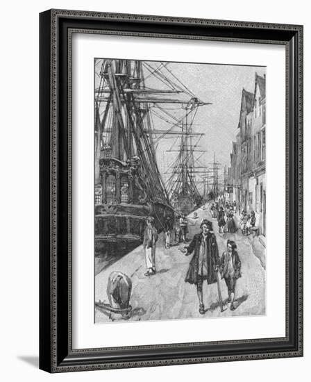 Ill. from Treasure Island by Robert Louis Stevenson-null-Framed Photographic Print