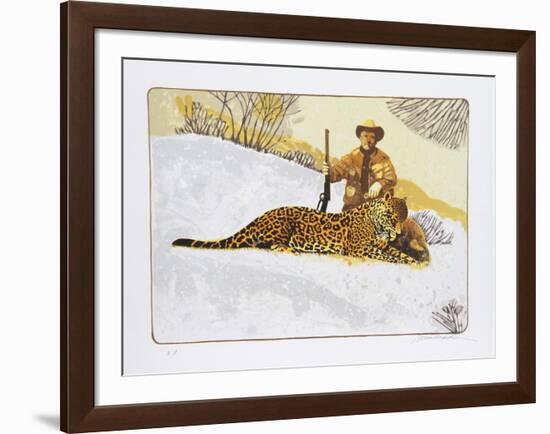 Illegal-Allan Mardon-Framed Collectable Print