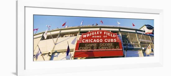 Illinois, Chicago, Cubs, Baseball-null-Framed Photographic Print