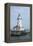 Illinois, Chicago. Lake Michigan, Chicago Harbor Light-Cindy Miller Hopkins-Framed Premier Image Canvas