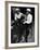 Illinois Jacquet and Harry Edison at Recording Session for Jammin' the Blues-Gjon Mili-Framed Premium Photographic Print