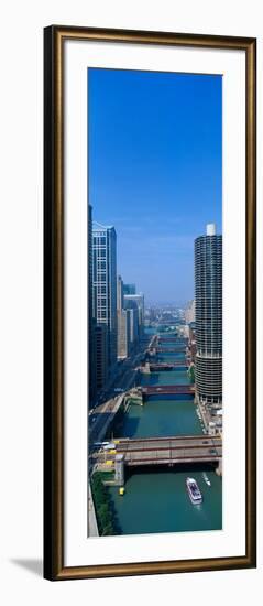 Illinois River, Chicago, Illinois-null-Framed Photographic Print