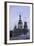 Illuminated Domes of Church of the Saviour on Spilled Blood, St. Petersburg, Russia-Gavin Hellier-Framed Photographic Print