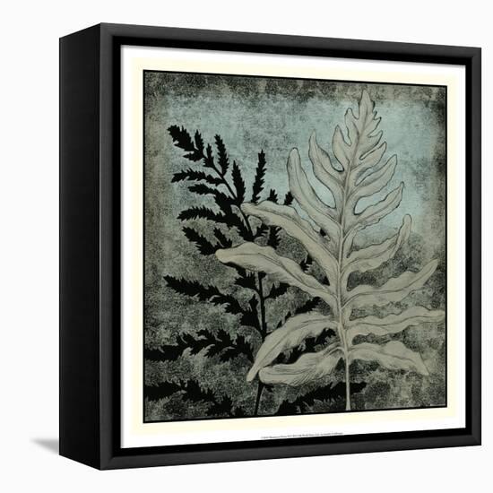 Illuminated Ferns II-Megan Meagher-Framed Stretched Canvas